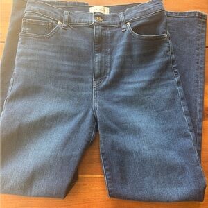 Frame Denim Le Sleek Straight Jeans - Indigo Blue